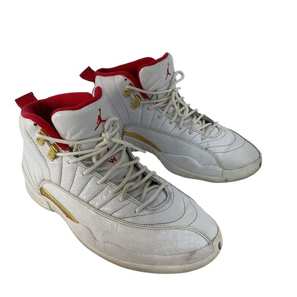 Nike Jordan Other - Men's Nike Jordan Red & White Sneakers Size 10 Preowned